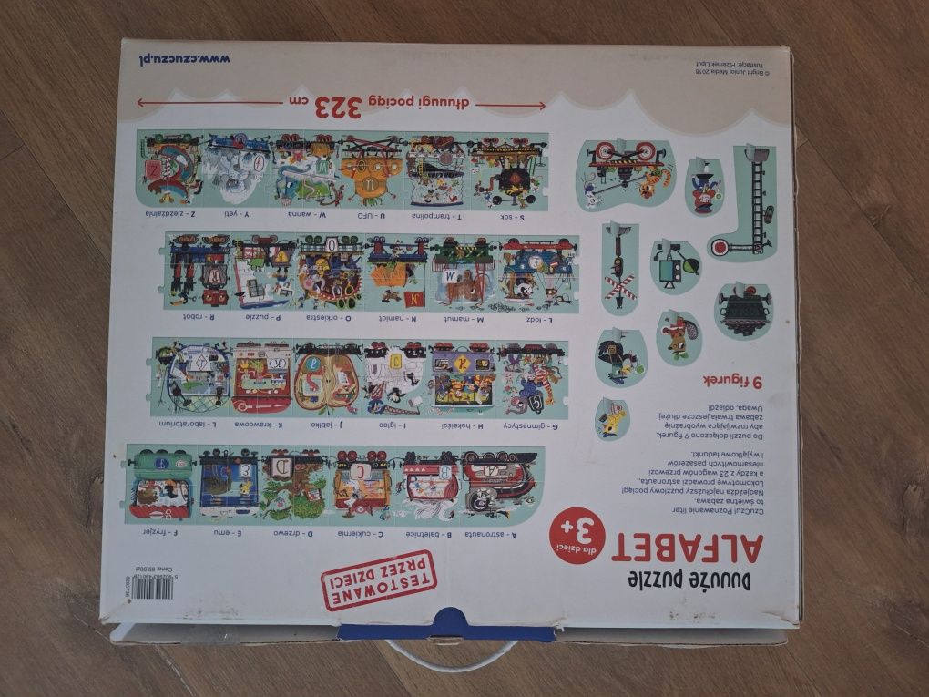 Alfabet CzuCzu - Duuuże puzzle