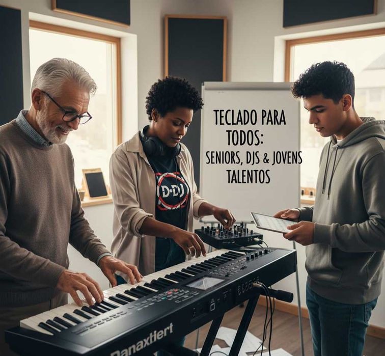 Aulas de Órgão/Teclado para Adultos - Zona Sintra