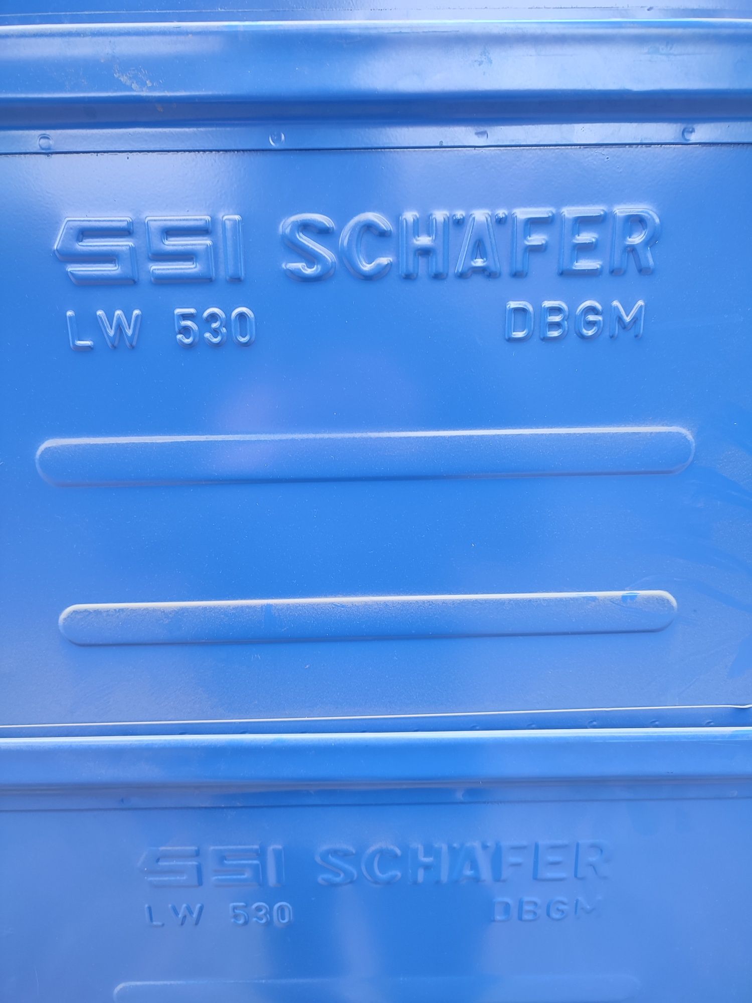 Regały magazynowe pojemniki metalowe SSI SCHÄFER LW530