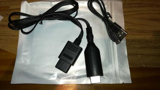 Conversor HDMI to SNES/SFC/N64/Gamecube - Novo e Lacrado.