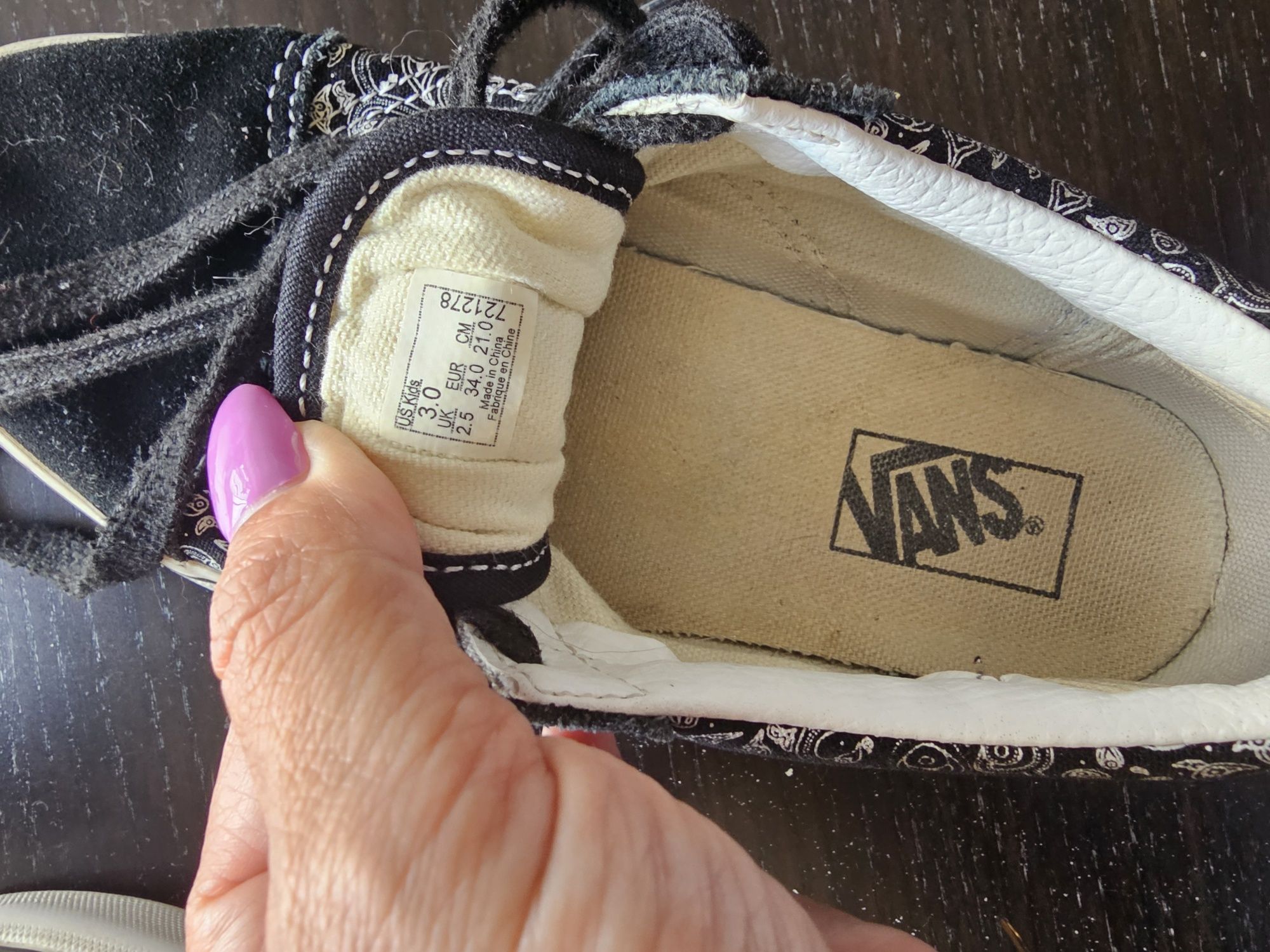 Sapatilhas Vans n°34
