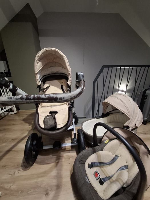 Wózek 3w1 dla niemowlaka