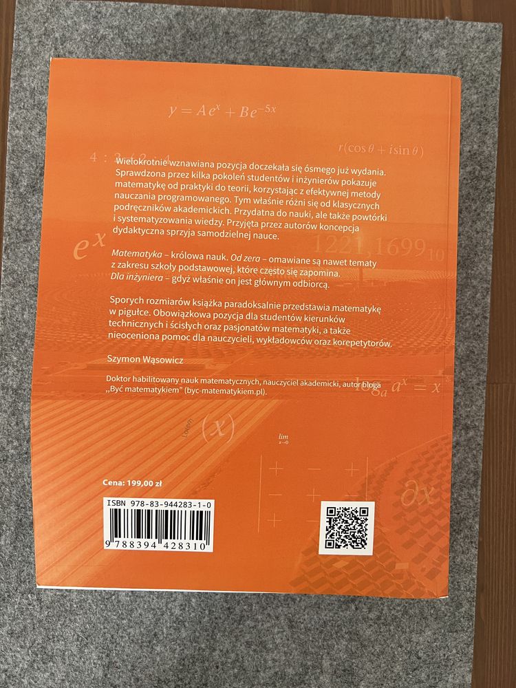 Matematyka od zera dla inżyniera. Wydanie VIII