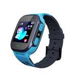 Wielofunkcyjny Smartwatch Dziecięcy Niebieski z GPS i Alarmami