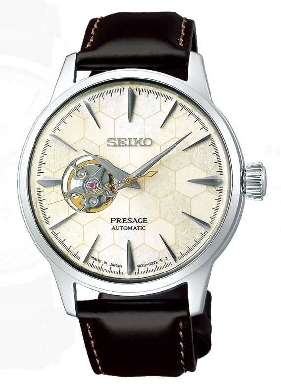 Seiko Presage SSA409J1 Star Bar Honeycomb, męski, nowy Limited Edition