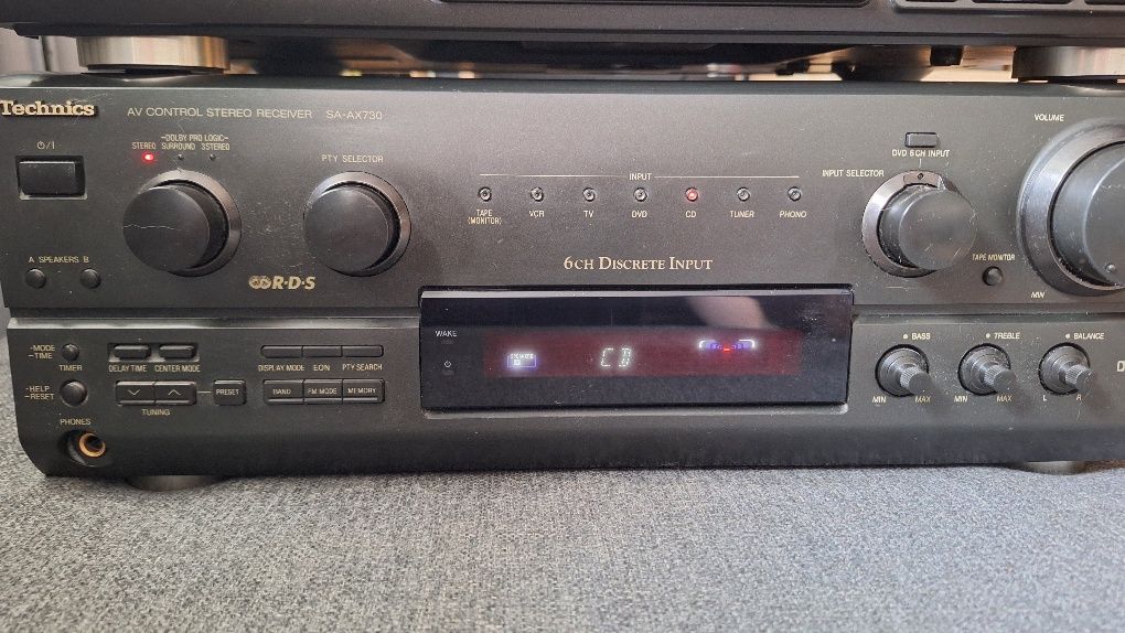 Technics cd i amplituner