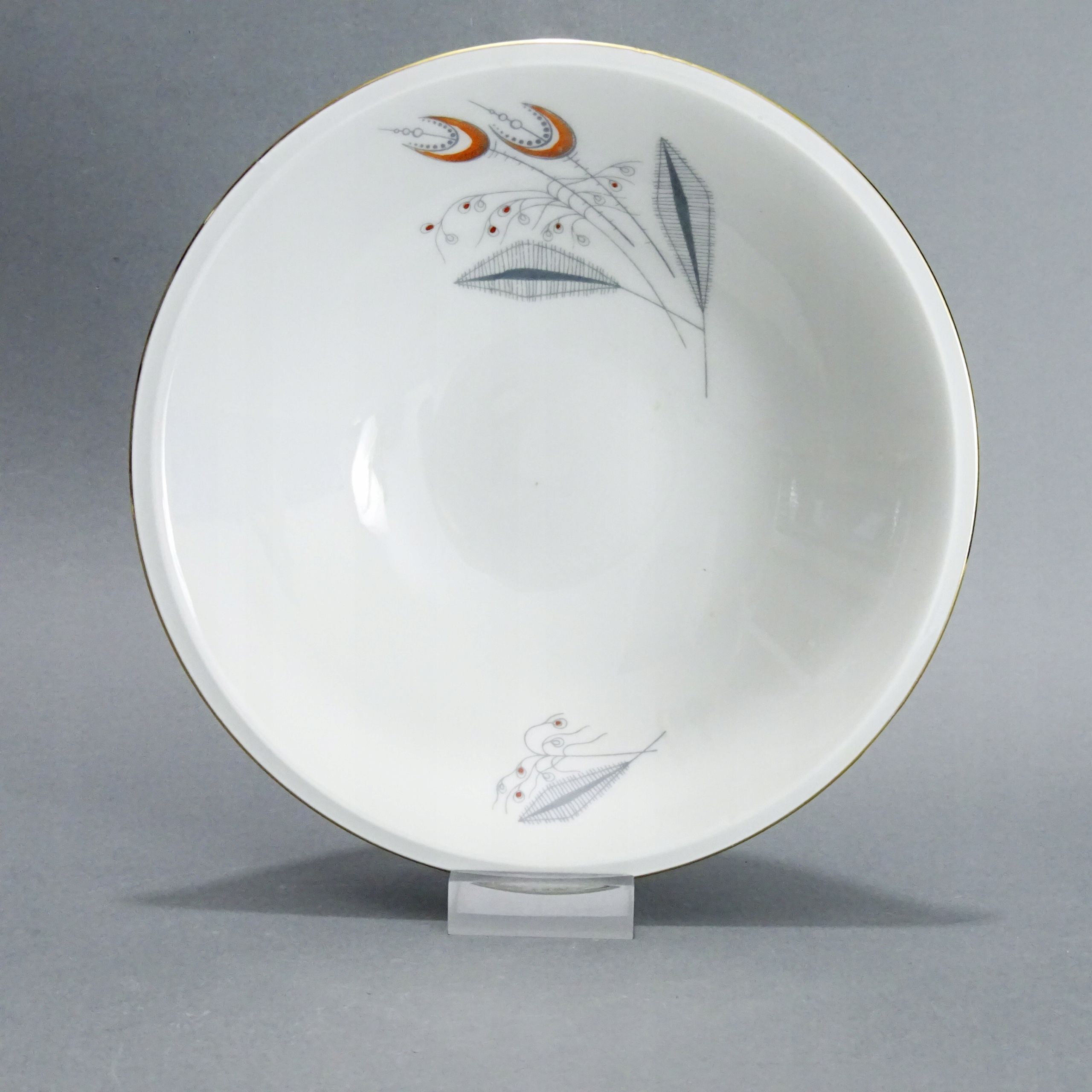 lata 50/60 porcelanowa salaterka misa kwiaty