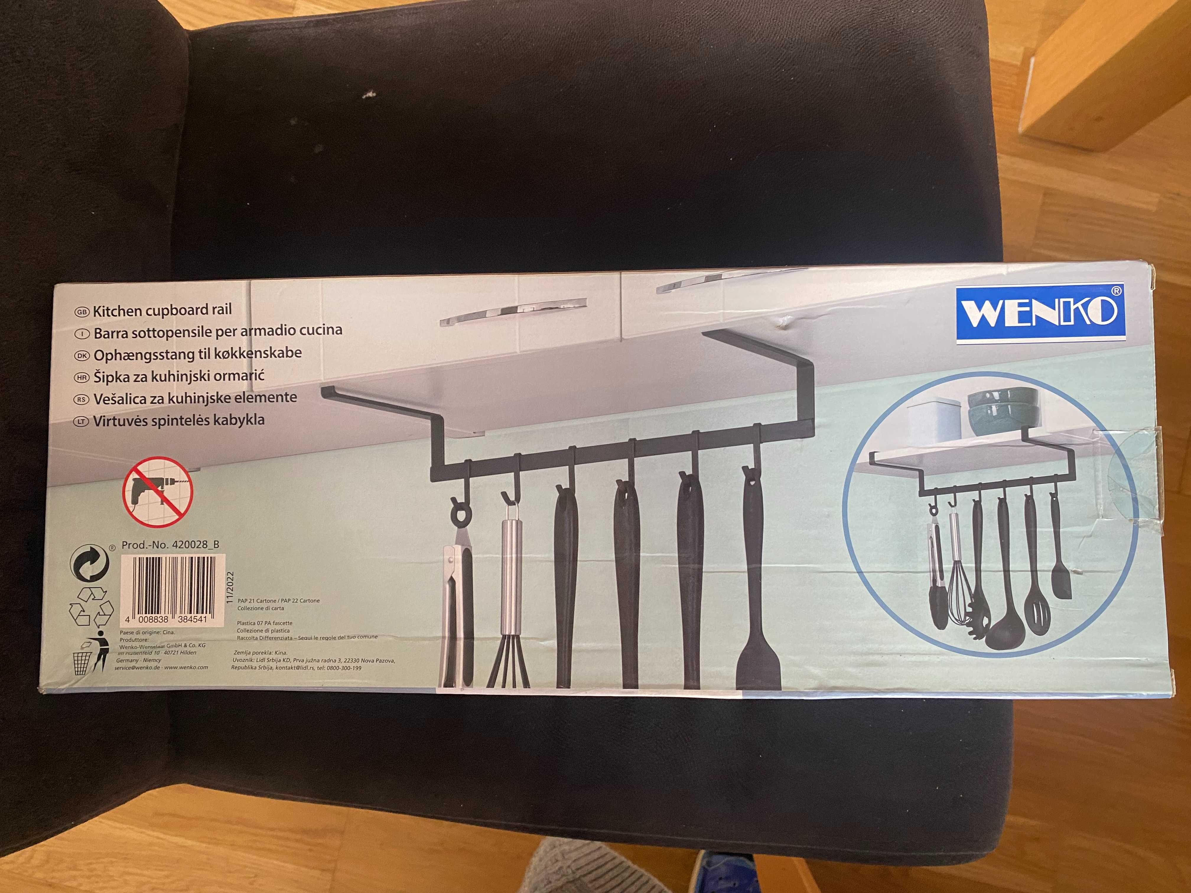 Wenko Wieszak kuchenny, 6 haczyków