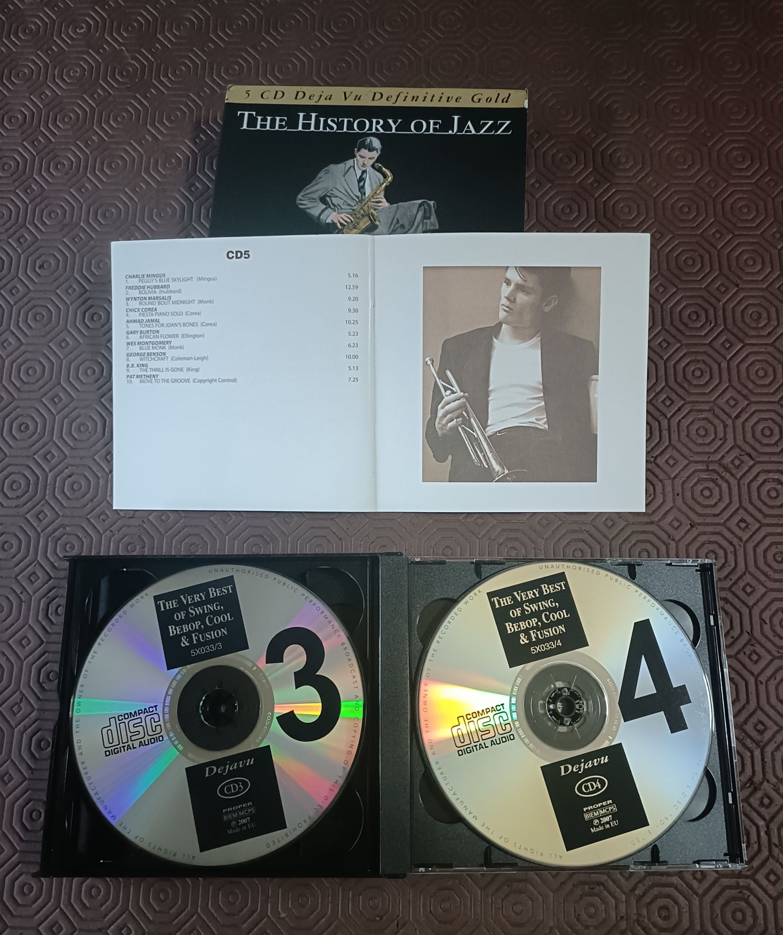 5 CDs - The History of Jazz