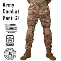 Тактичні штани з наколінниками США US ARMY combat pants FR Multicam