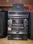 Aparelhagem Technics SC-CH570 com 3 colunas