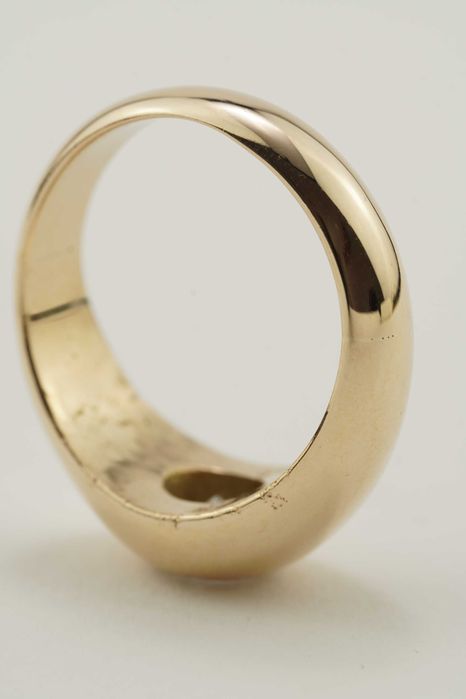 Złoty Sygnet męski z Brylantem 14K 14,98g