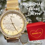 Relogios personalizados mae + caixinha