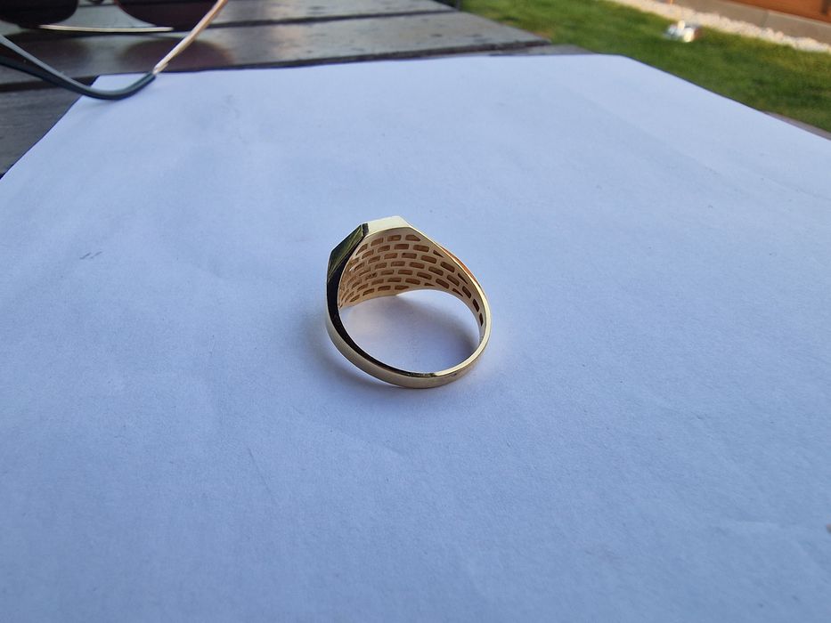 Nowy sygnet z 1️⃣8️⃣K zlota próby 5️⃣8️⃣5️⃣