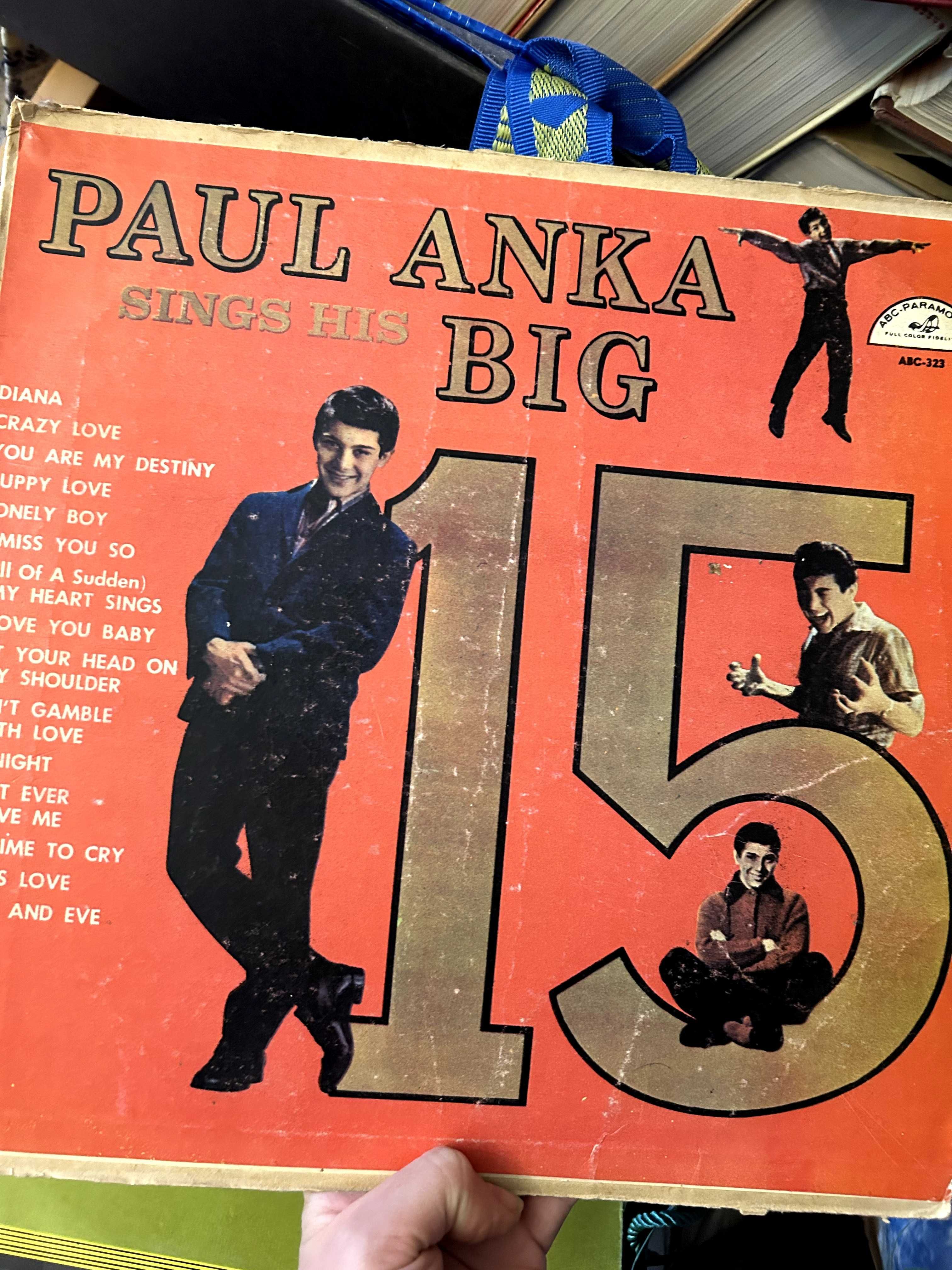 Paul Anka: Paul Anka Sings His Big 15 [Winyl]