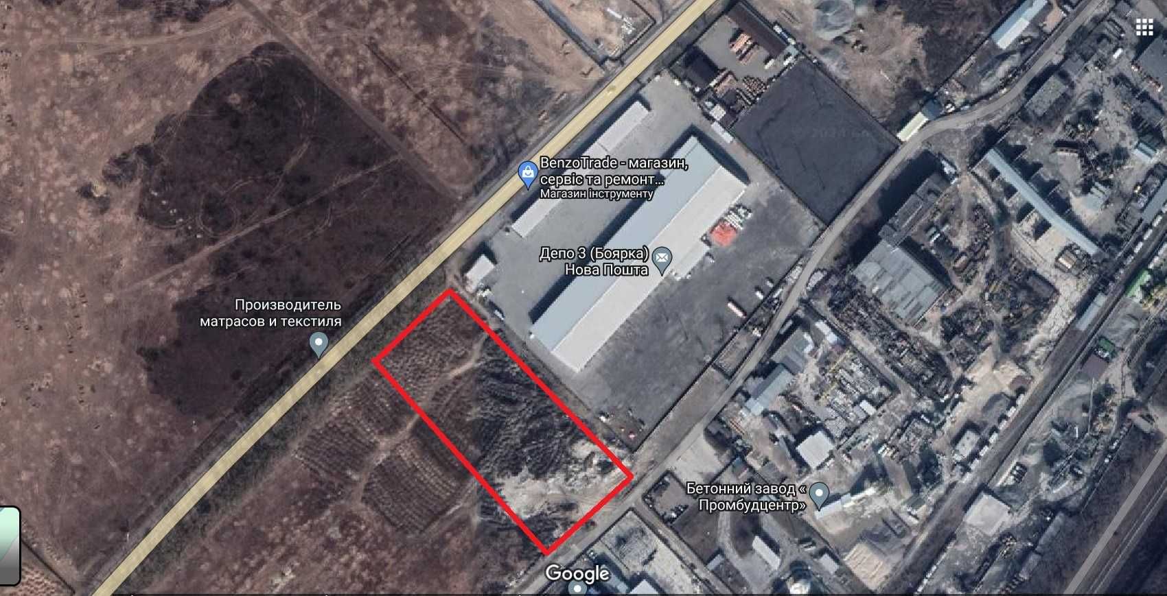 Ділянка під склад/логістику 1.5 Га. Фасад. Поруч Нова Пошта, Schenker