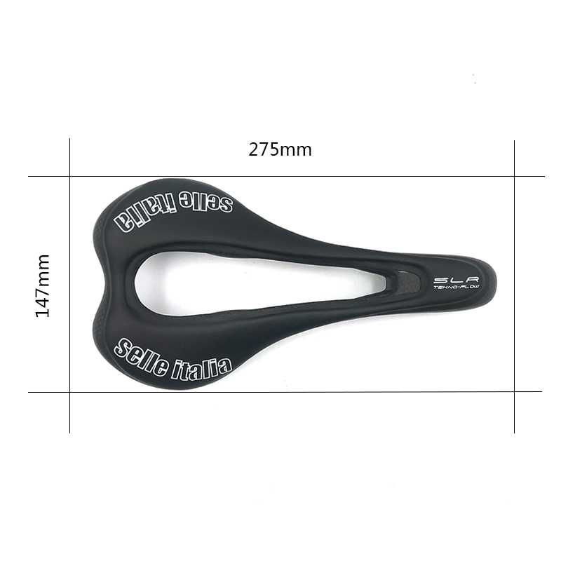 Седло велосипедное Selle Italia SLR carbon, кожа, легкое