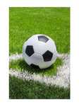 Piłka nożna boisko koc polarowy 100x150 dla piłkarza football