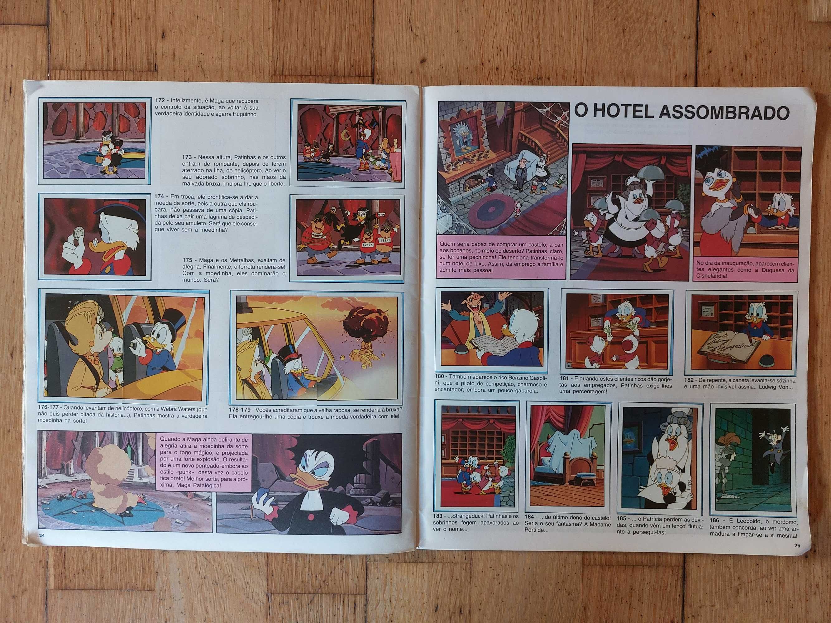 Caderneta de cromos "DuckTales- 1987" - Completa