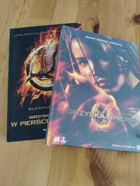 Igrzyska Śmierci W pierścieniu ognia Suzanne Collins Książka+DVD