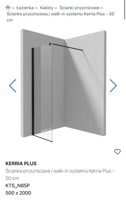 Kabina prysznicowa firmy Daenta