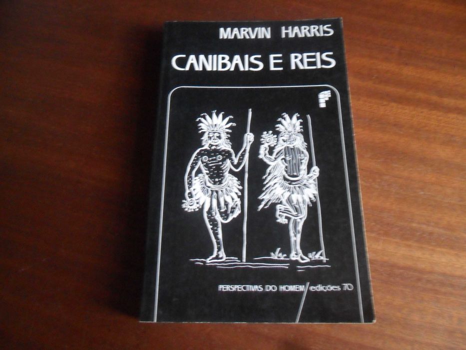"CANIBAIS E REIS" de Marvin Harris - 1ª Edição de 1990