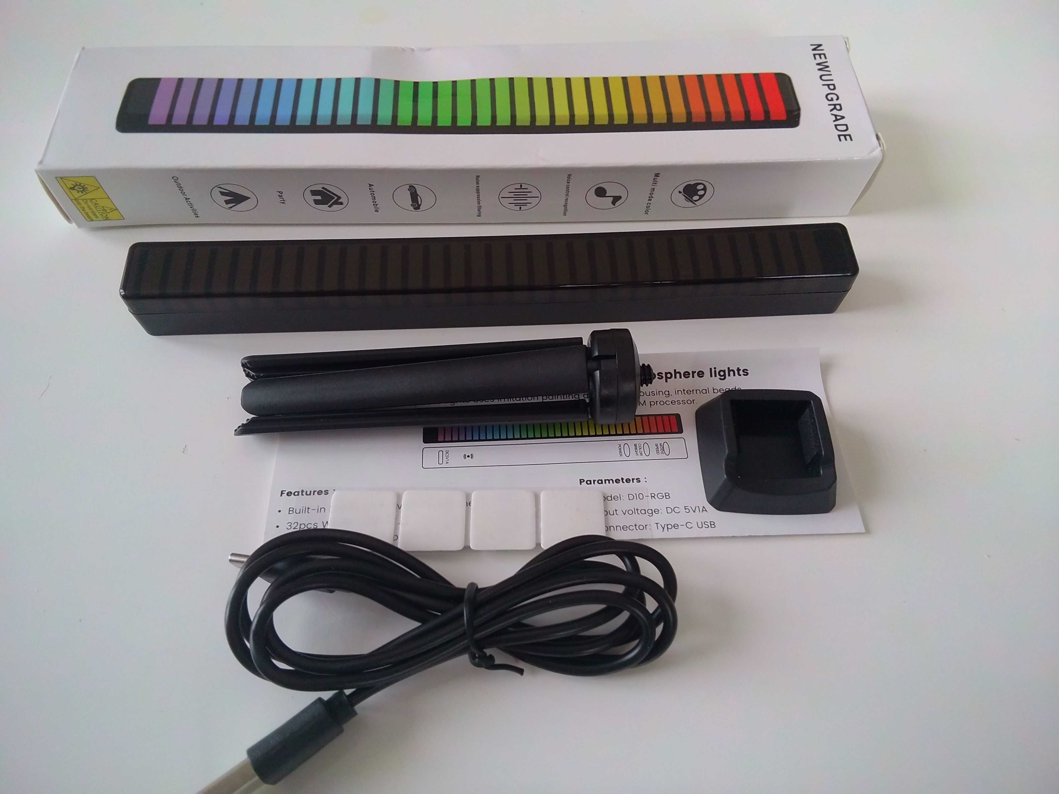 LEDBAR 32 LED RGB - panel, listwa LED sterowana dźwiękiem