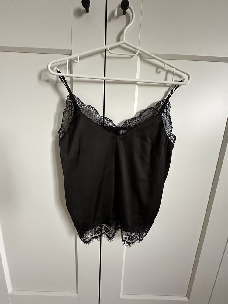 Top z koronką H&M rozmiar 36