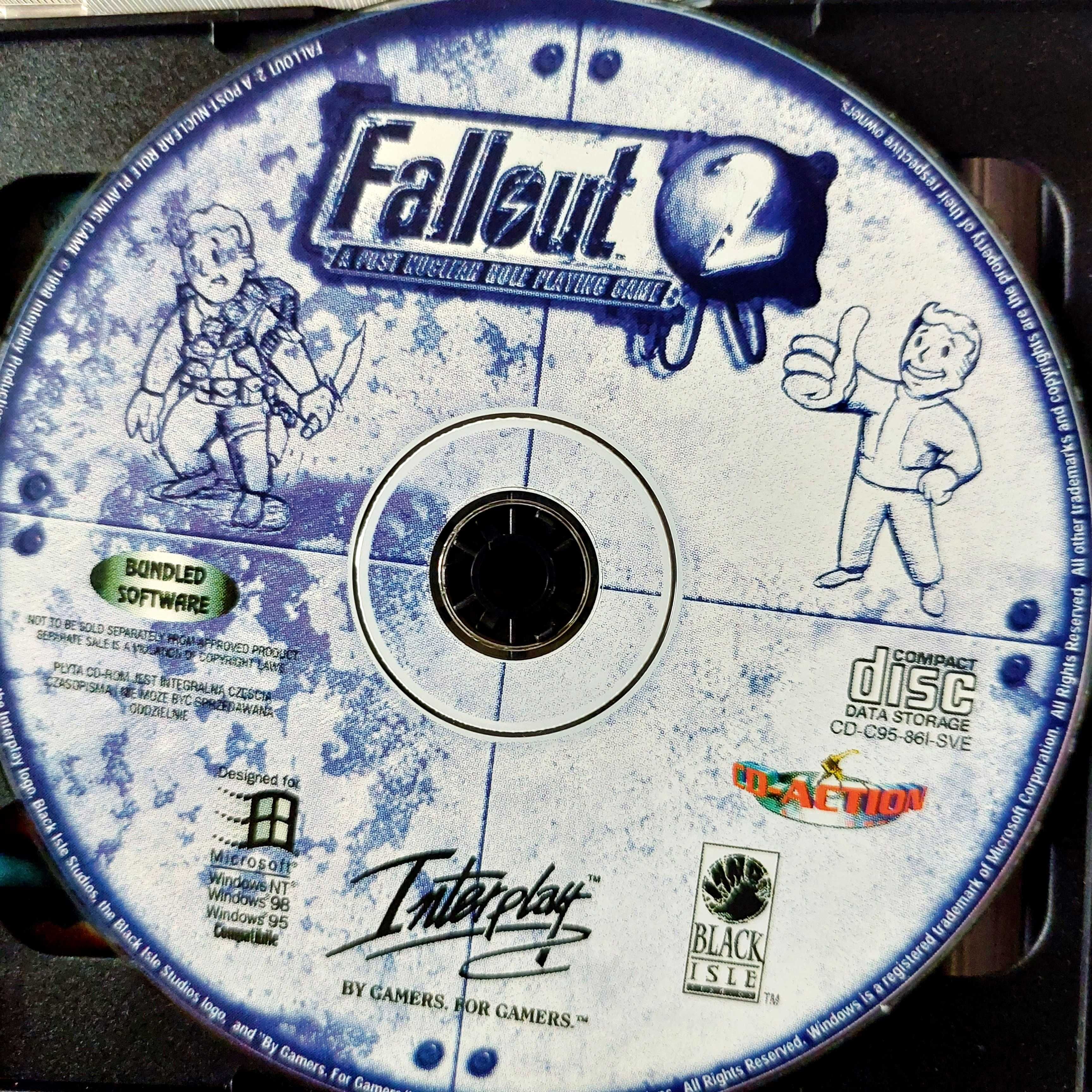 Fallout | gra komputerowa, polskie wydanie - dwie części | gry na PC