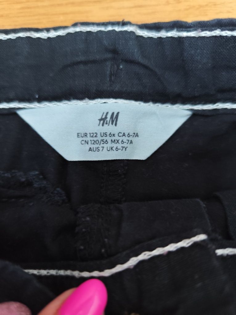 Spodnie 2- pak chinos H&M r. 122