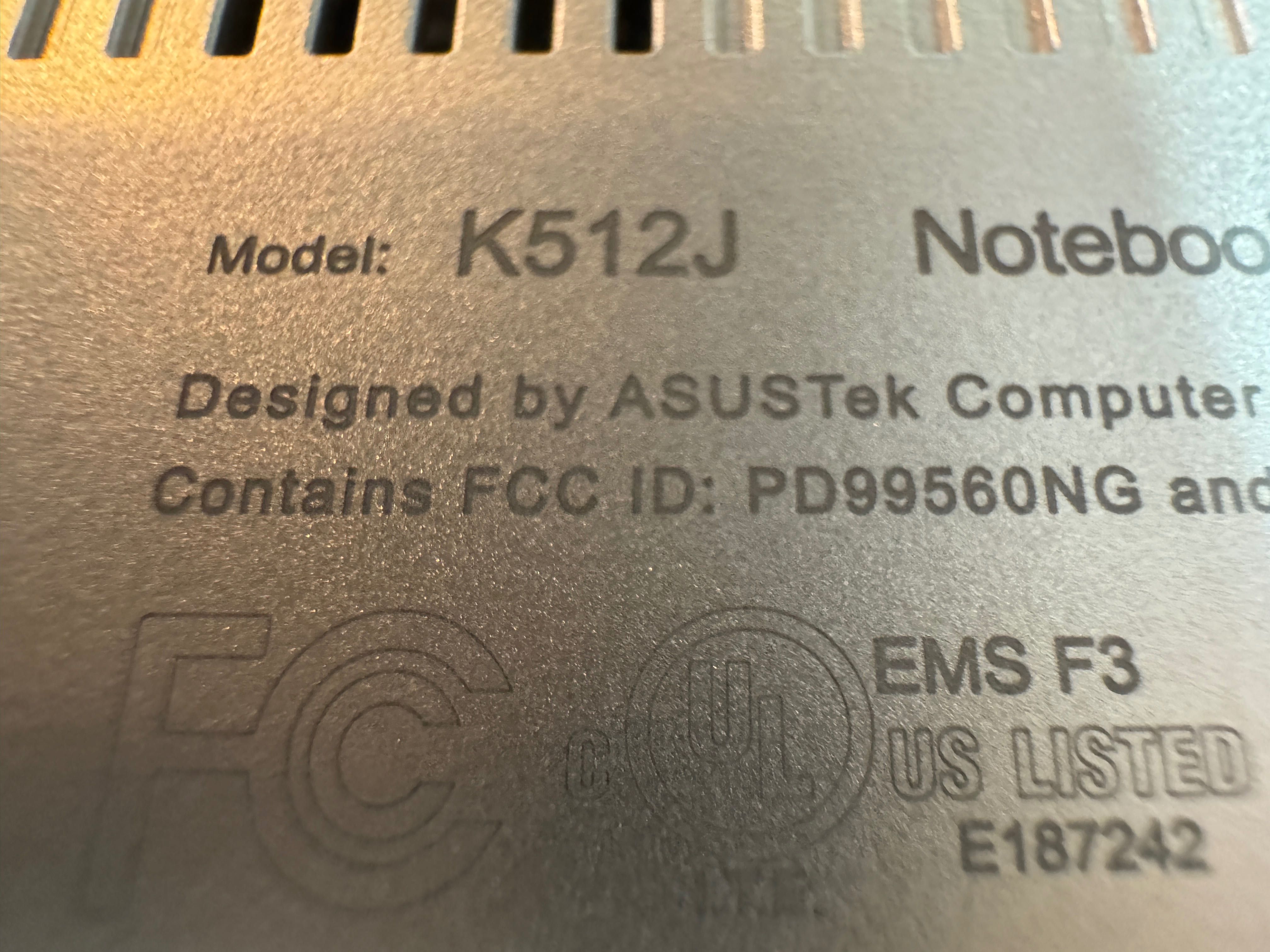 Notebook Asus K512J/i5/16RAM/512/ Kraków Starowiślna