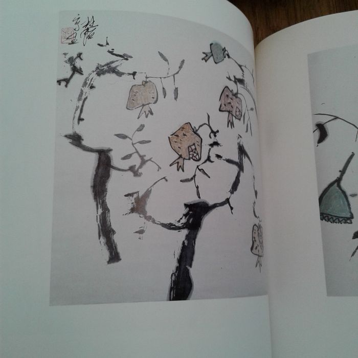 Współczesna sztuka chińska książka z wystawy po niemiecku