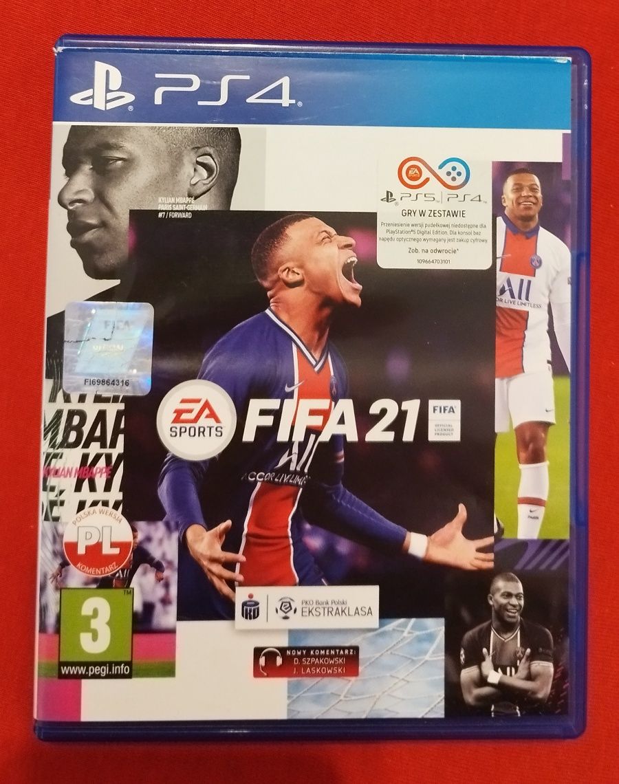 Gra PS4 FIFA 21 wersja Pl