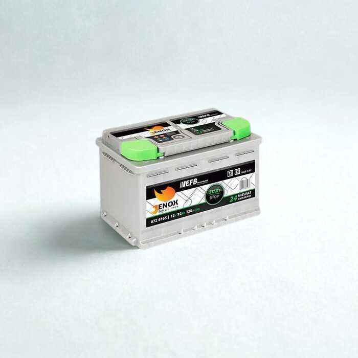 Akumulator JENOX EFB START STOP 60ah 62ah 70ah 72ah 78ah 80ah 95ah 100