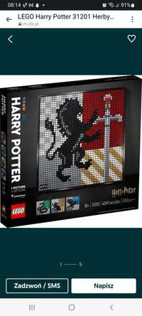 Lego harry potter herb Hogwartu