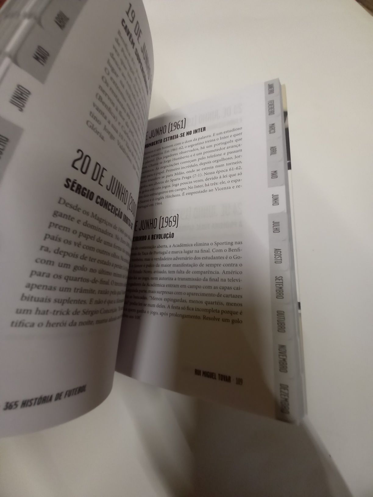 366 Histórias de Futebol de Rui Miguel Tovar