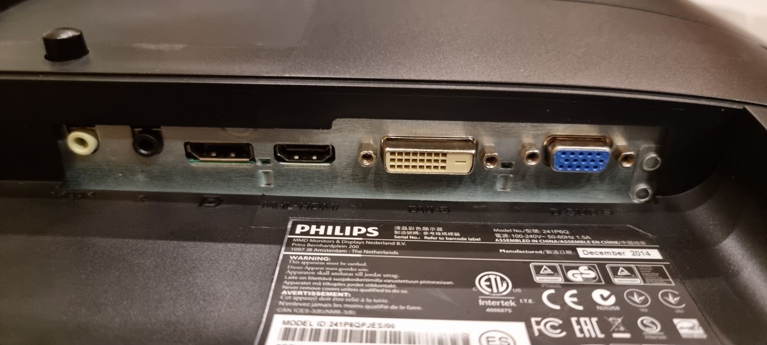 Монітор Philips 241P6Q