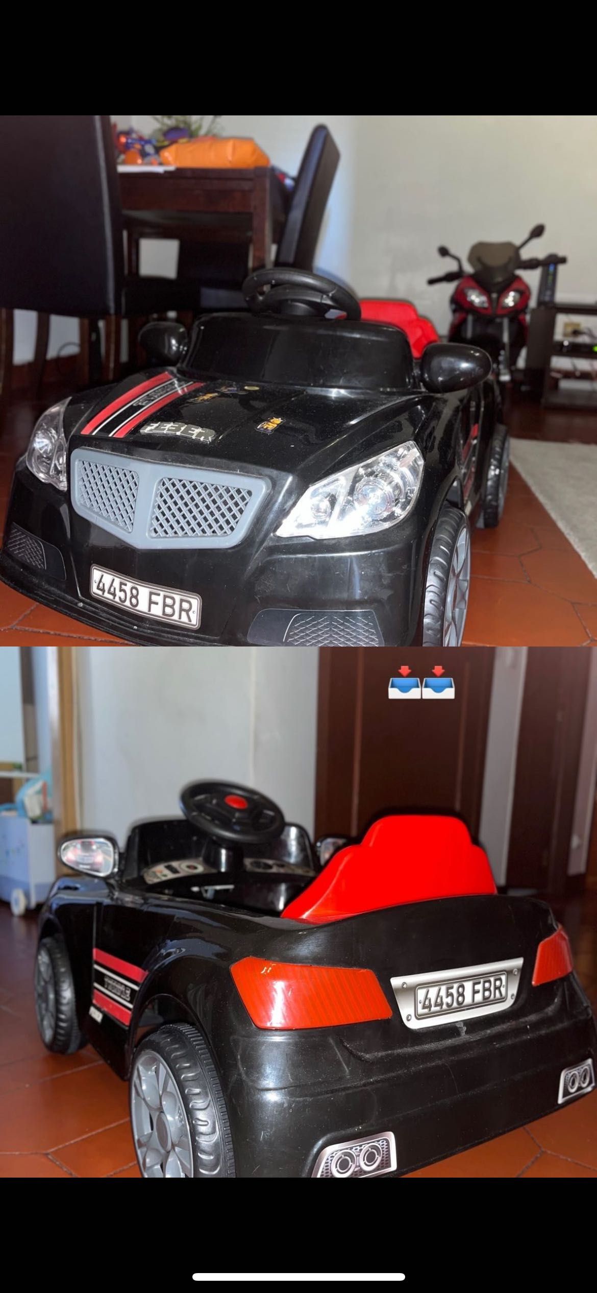Vendo Conjunto Junior!Mota Elétrica Bmw e Carro elétrico