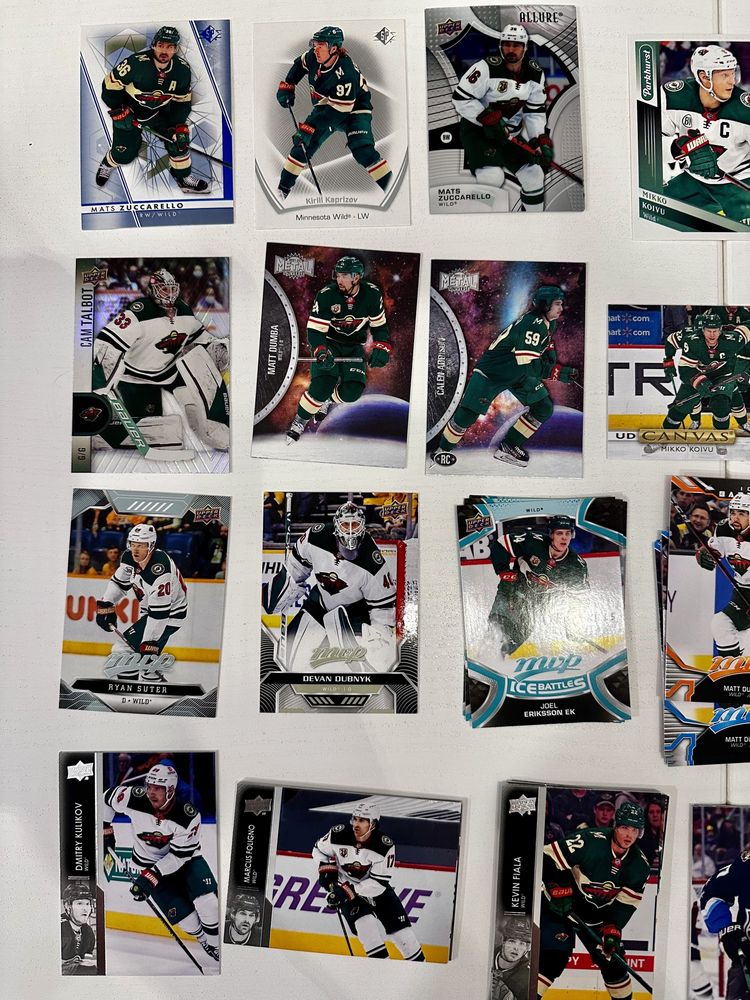 69 kart NHL Minnesota Wild Upper Deck