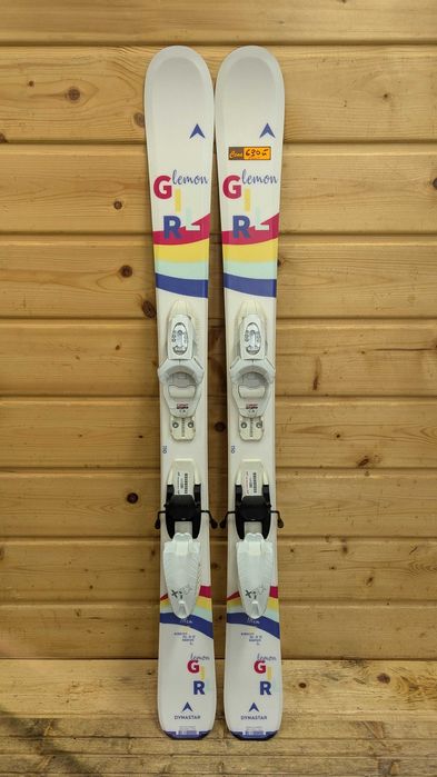 NOWE Narty Dynastar lemon girl 110 cm + wiązanie LOOK