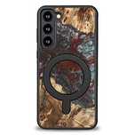 Etui Bewood Unique MagSafe Pluton z drewna i żywicy na Samsung Galaxy