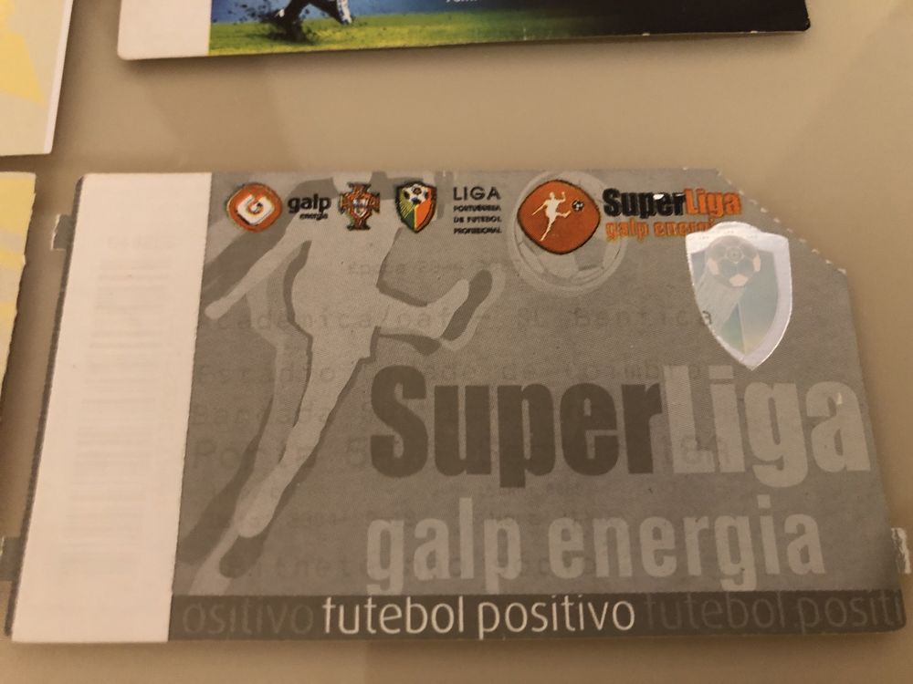 Bilhetes de Futebol