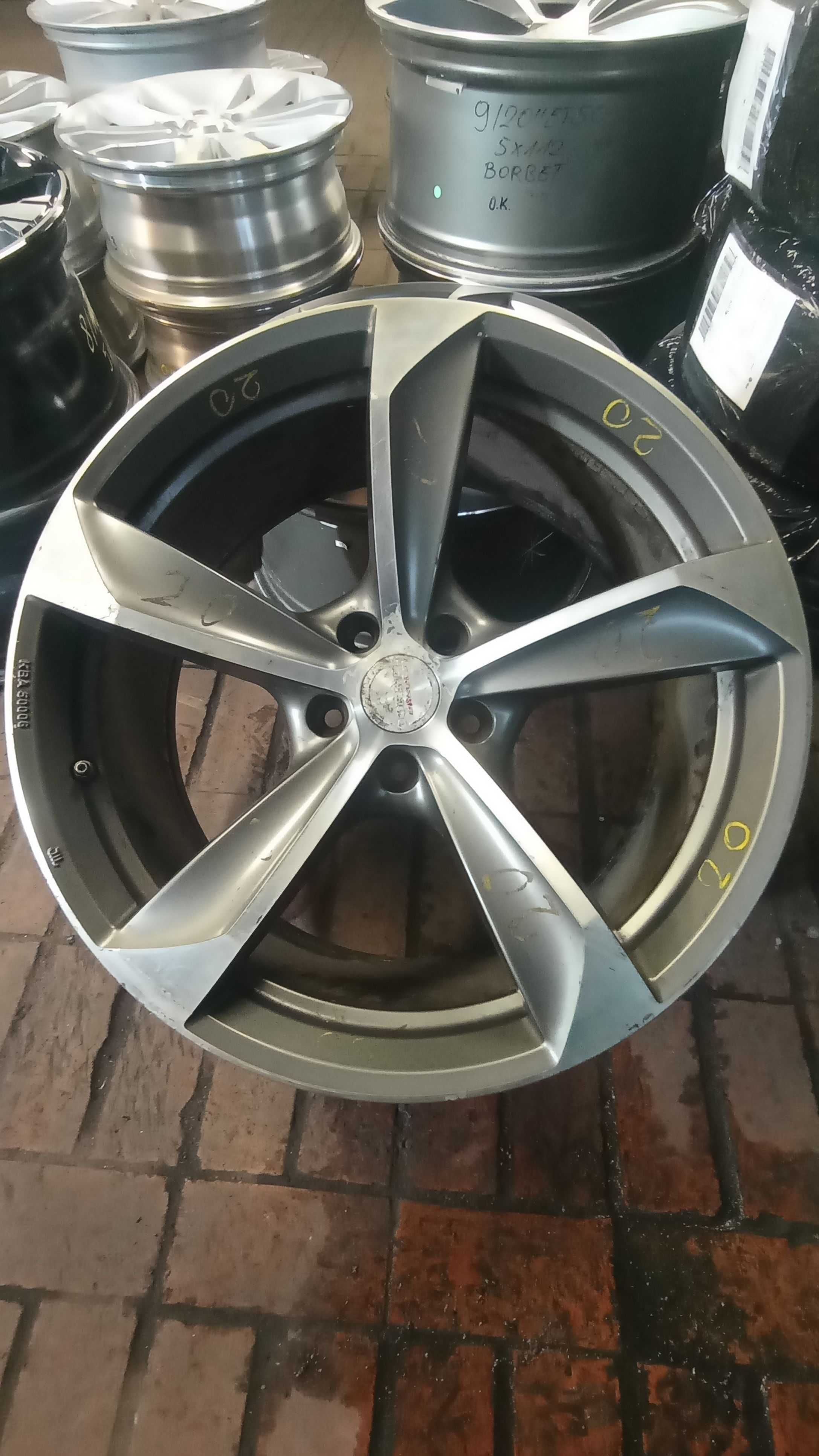 Felgi Aluminiowe 20 5X112 VW,AUDI,MERCEDES,SKODA ET 50