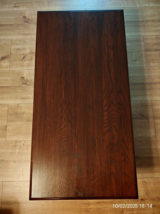 Ława / Stolik / Szafka pod TV z szufladami z drewna dębowego