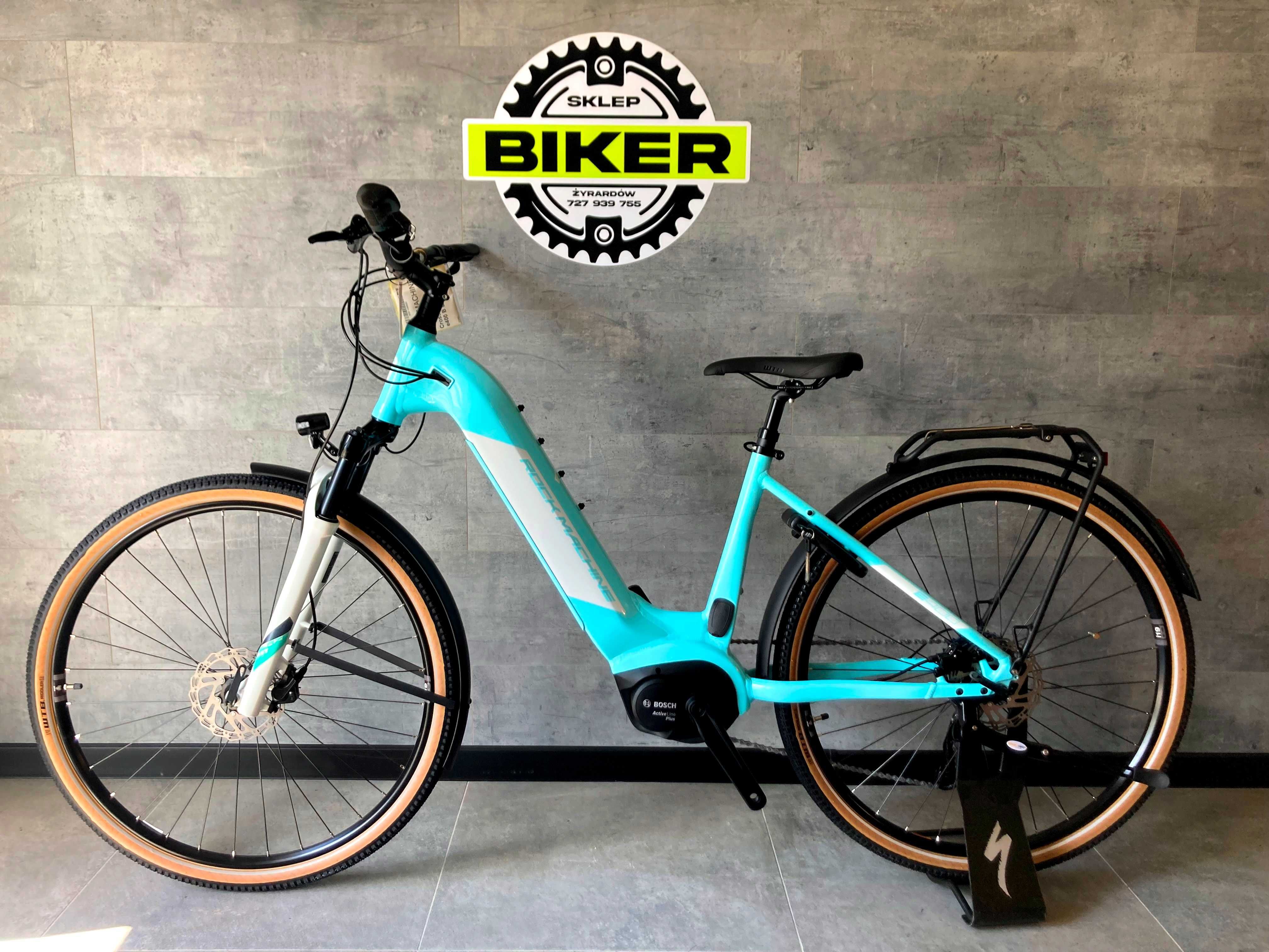 WYPRZEDAŻ Elektryczny * Rock Machine Crossride INT E400 B Lady * BOSCH