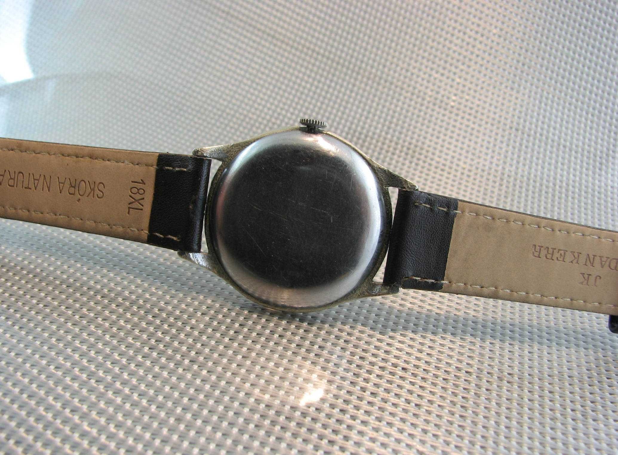 WW2 Zegarek TECHNOS AS Schild . Krab. 15 Jewels. Swiss.