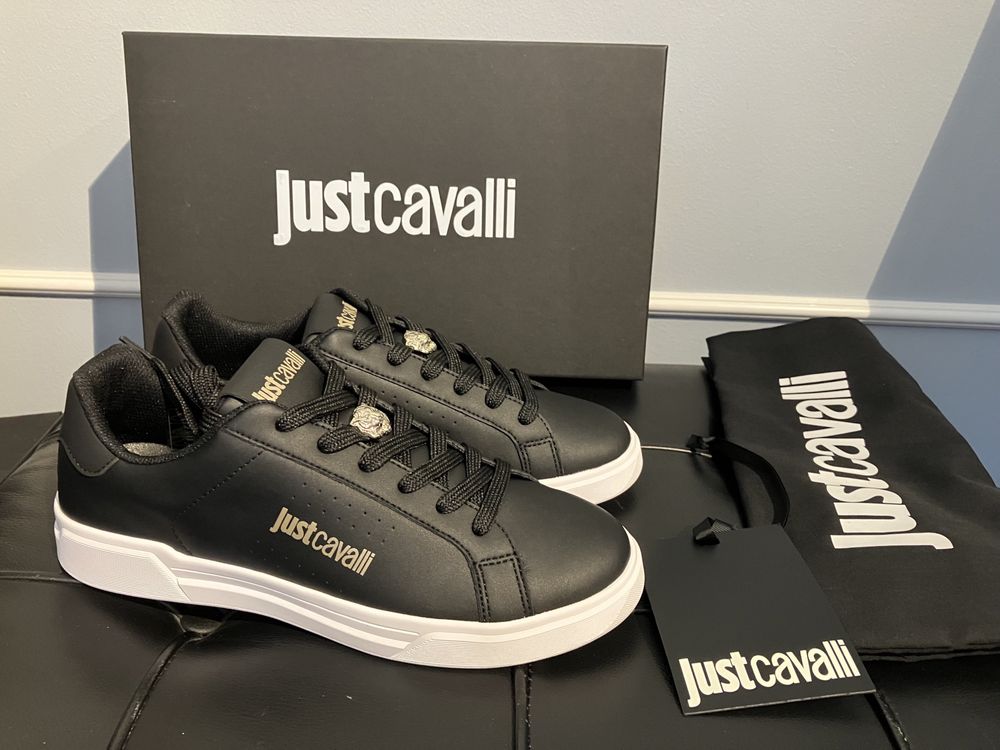 Just Cavalli markowe męskie Sneakersy buty Nowe 42