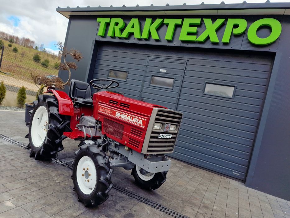 Mini traktor Shibaura 4x4,Japoński ciągnik