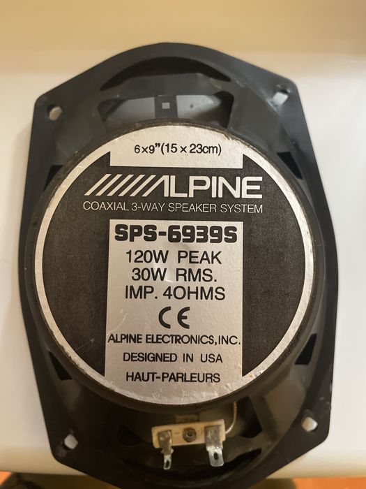 Alpine SPS - 6939S ОБМЕН!
