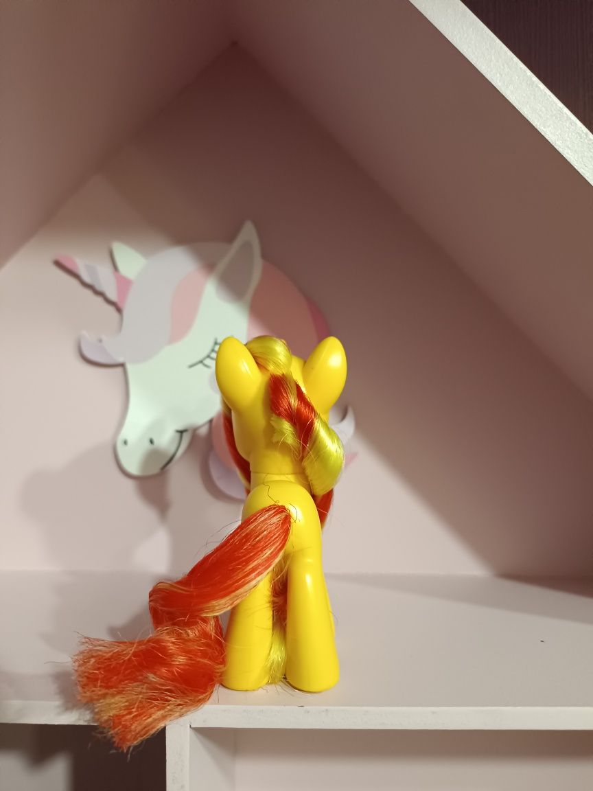 MLP kucyk Sunet Shimmer G4 Hasbro brushables unikat rzadka